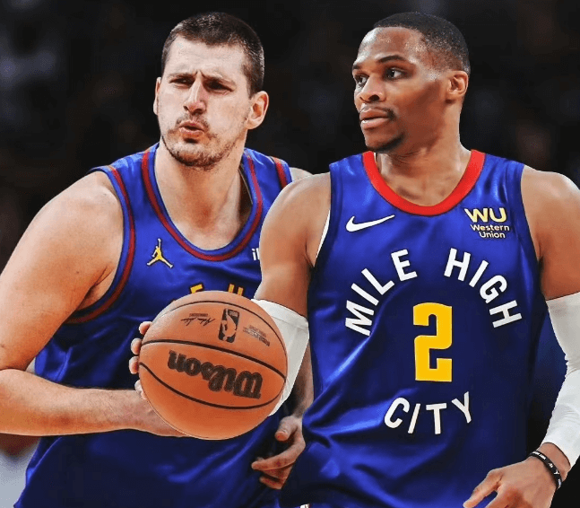 Russell Westbrook s'associe à Jokic pour défier la nouvelle saison